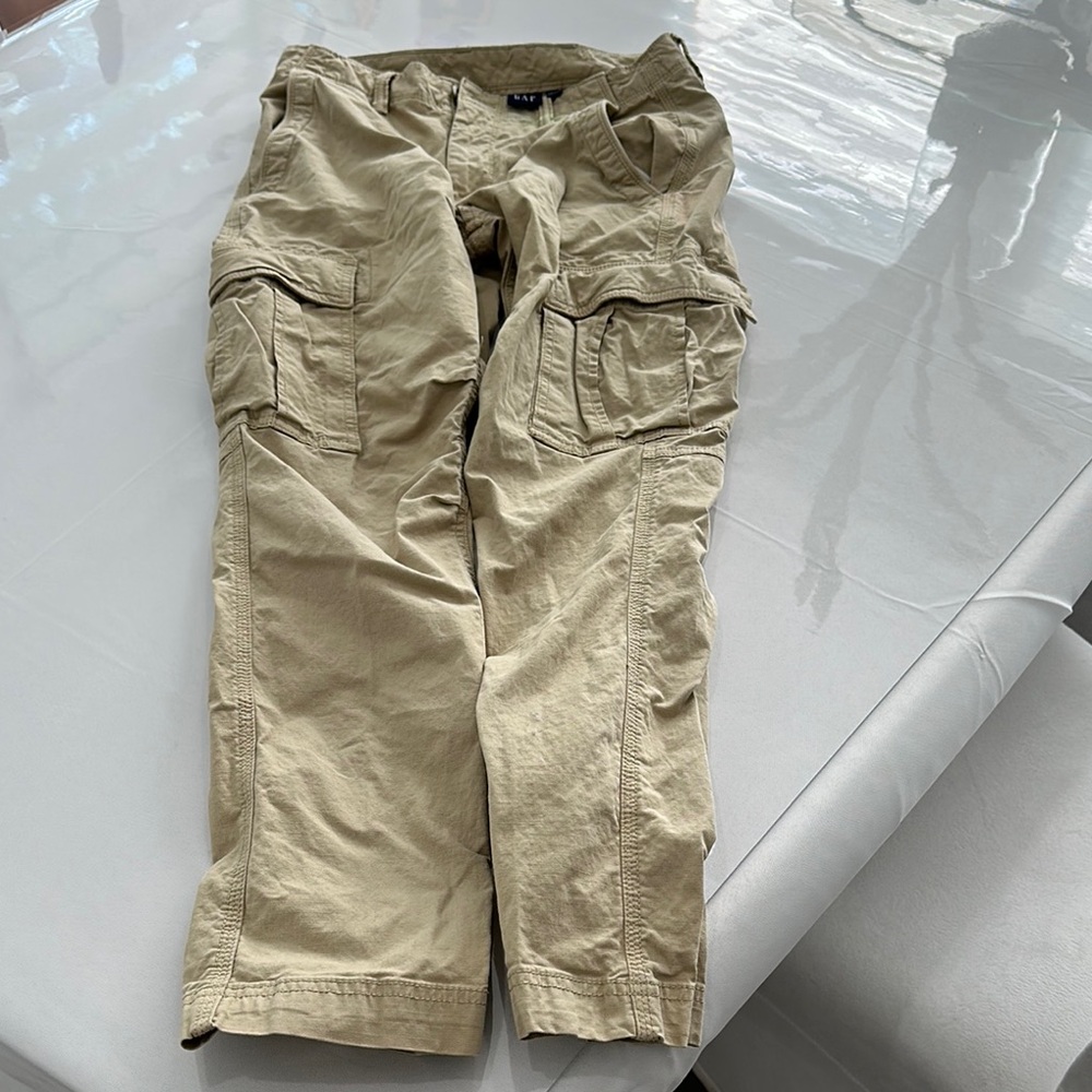 Men's Tan Cargo Pants